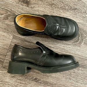 Chunky Doc Marten Block Heel Clogs 8471 Black (M7/W8.5)